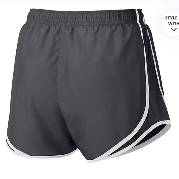 Nike Women’s Gray/White Dry Fit Shorts! - Picture 2 of 5